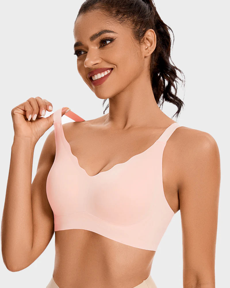 Seamless Comfort Smoothing Push Up Bra
